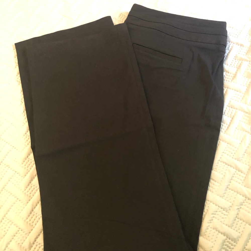 Blk work/dress stretchy materialed pants